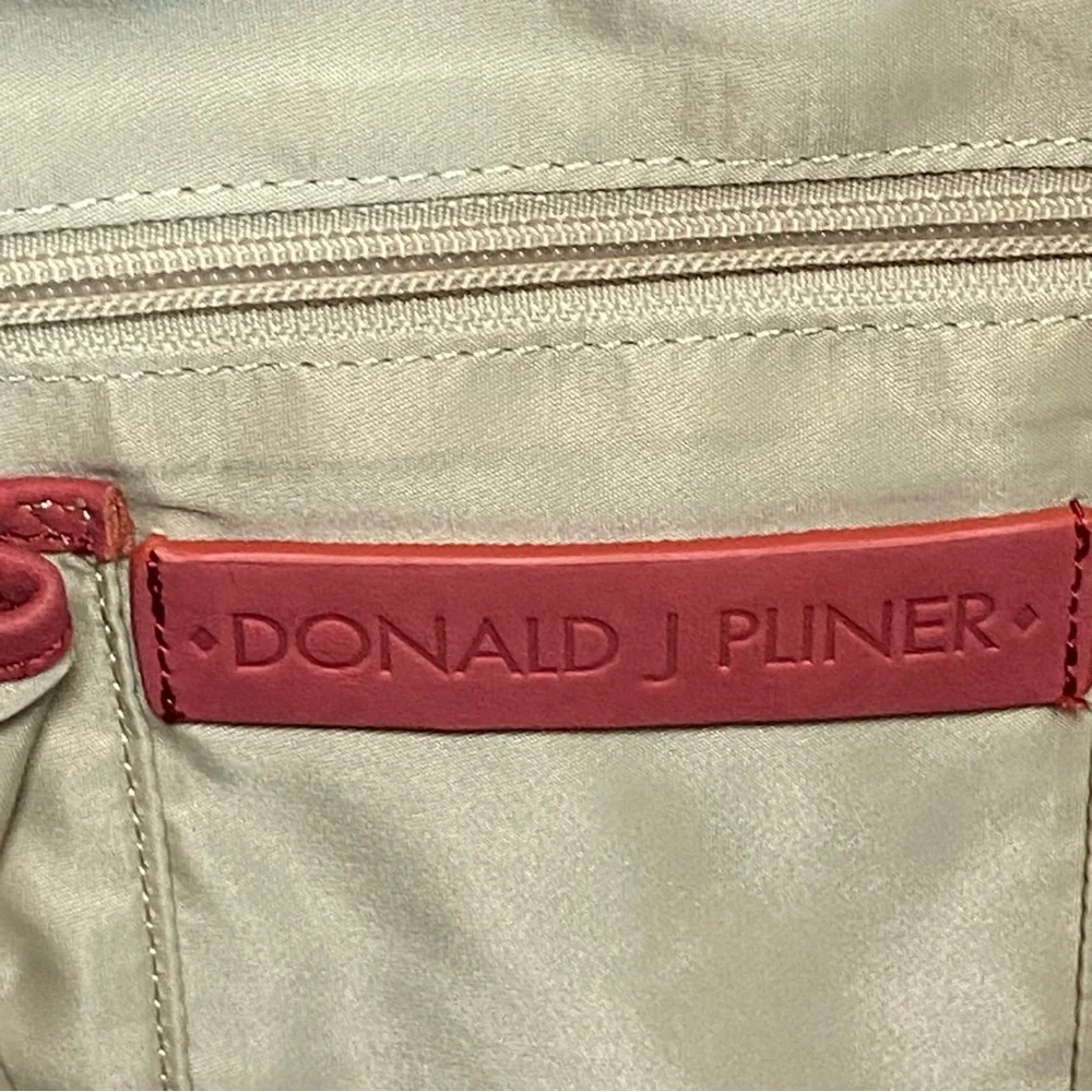 NWT DONALD J PLINER / Fuchsia Leather Hobo Slouchy Purse